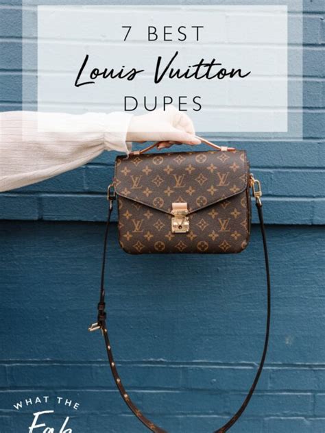 clones lv|Best LV Dupes: 7 INCREDIBLE Designer Lookalikes .